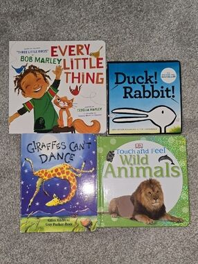 Set Of 4 Kids Board Books